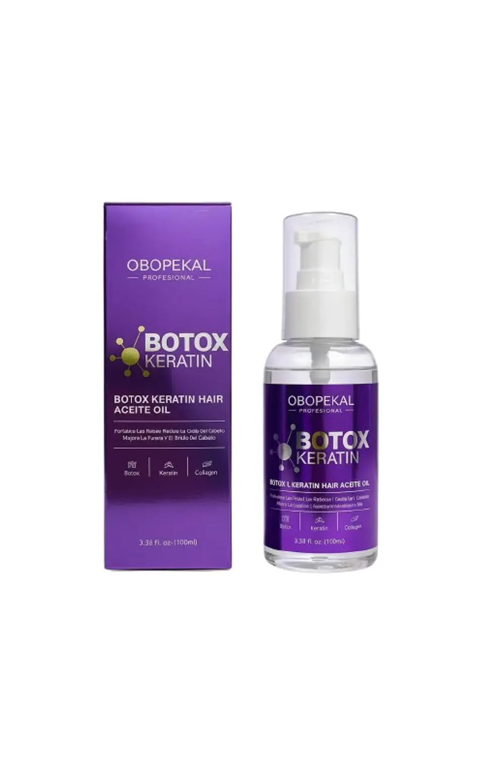 OBOPEKAL botox keratin oil 100ml 1