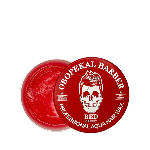 OBOPEKAL cera gel agua hair-red 200ml
