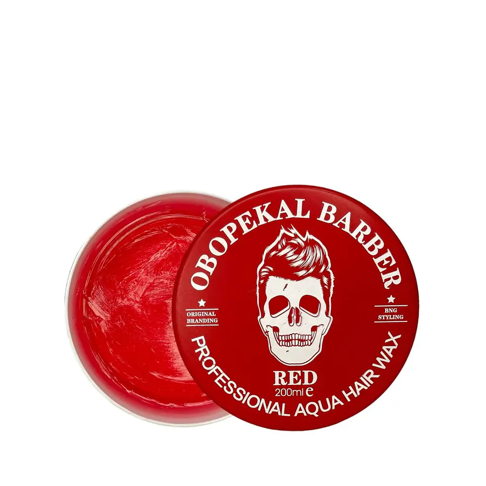 OBOPEKAL cera gel agua hair-red 200ml 1