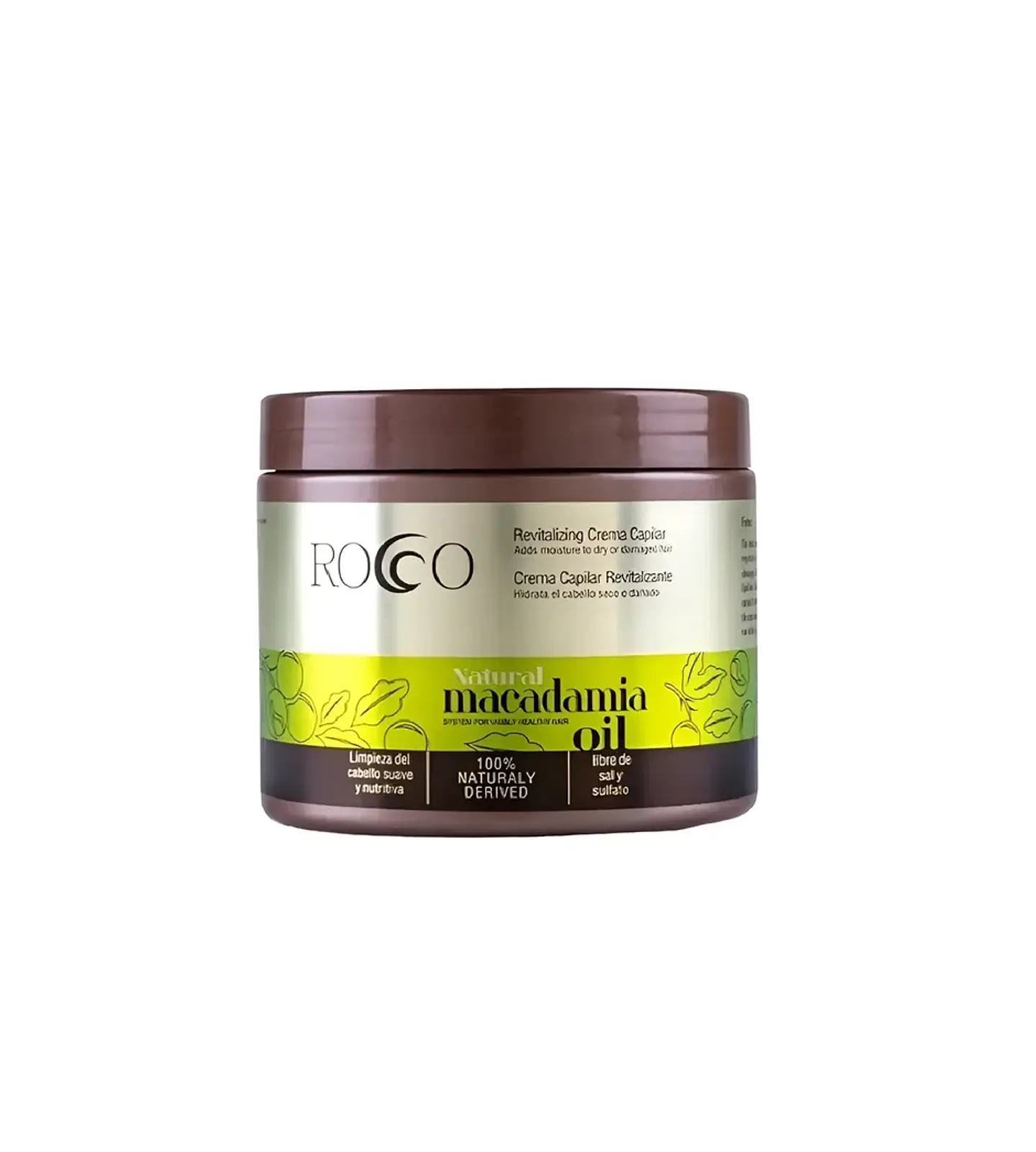 ROCCO crema de macadamia oil 500ml 1
