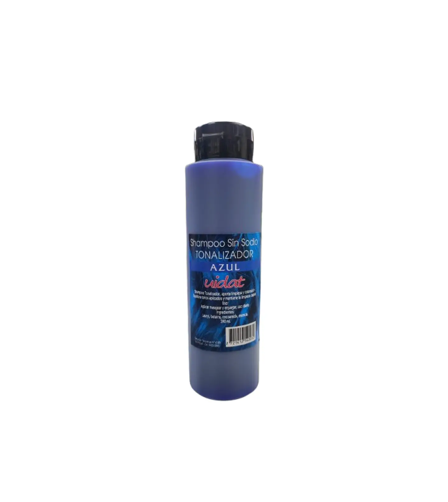 UIDAT shampoo tonalizador azul sin sodio 390ml 1