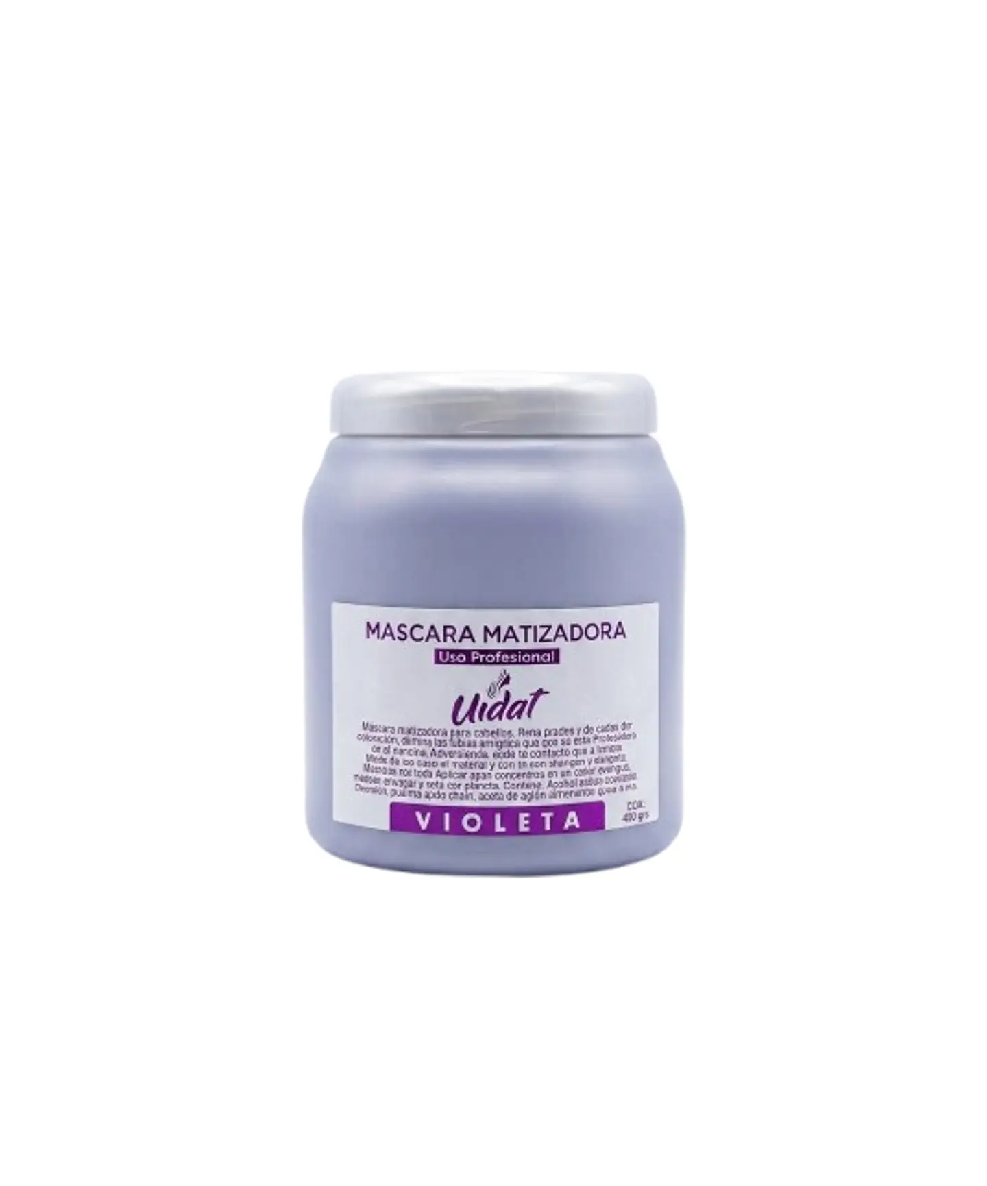UIDAT mascara matizadora violeta 400gr 1