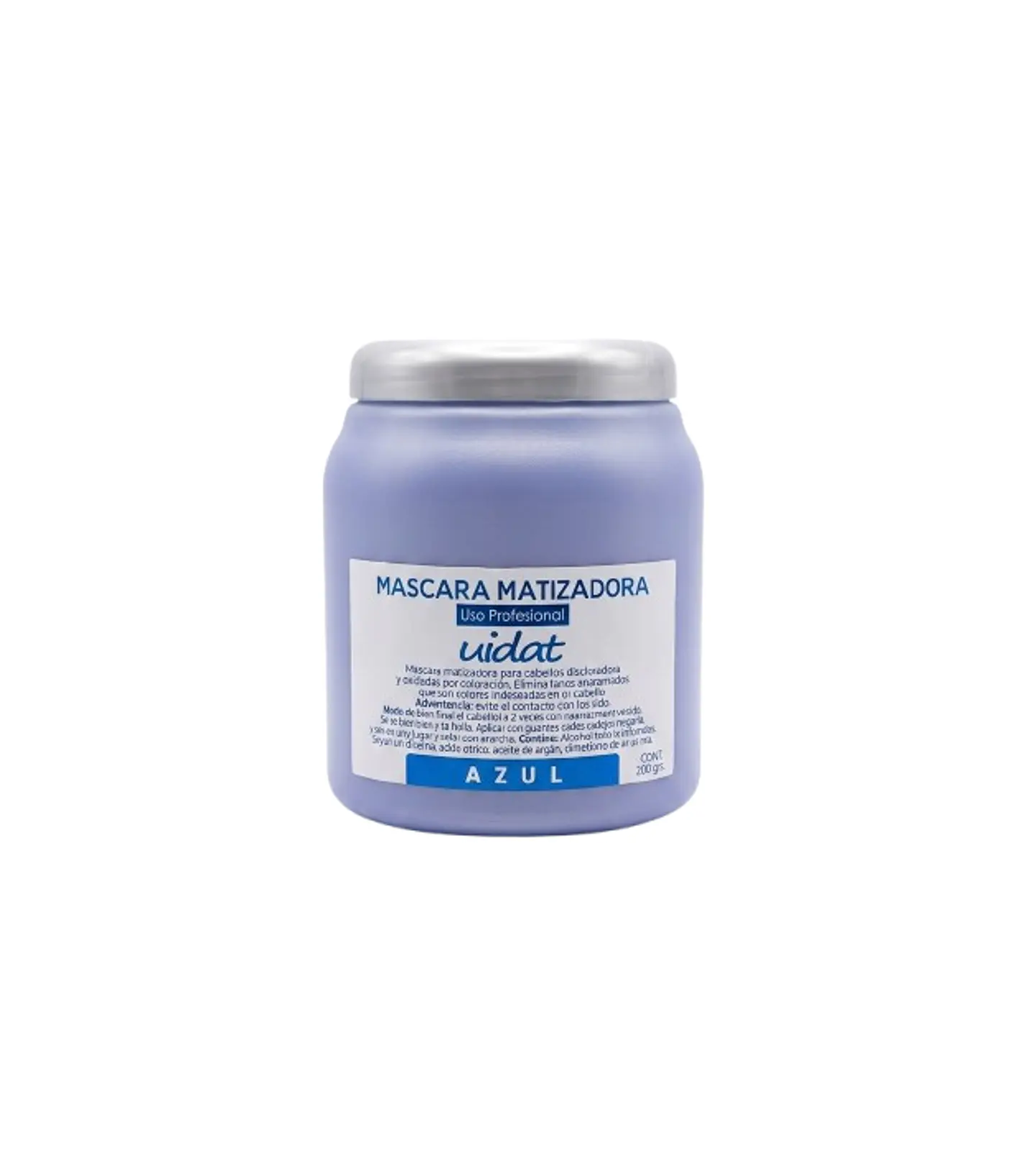 UIDAT mascara matizadora azul 400ml 1