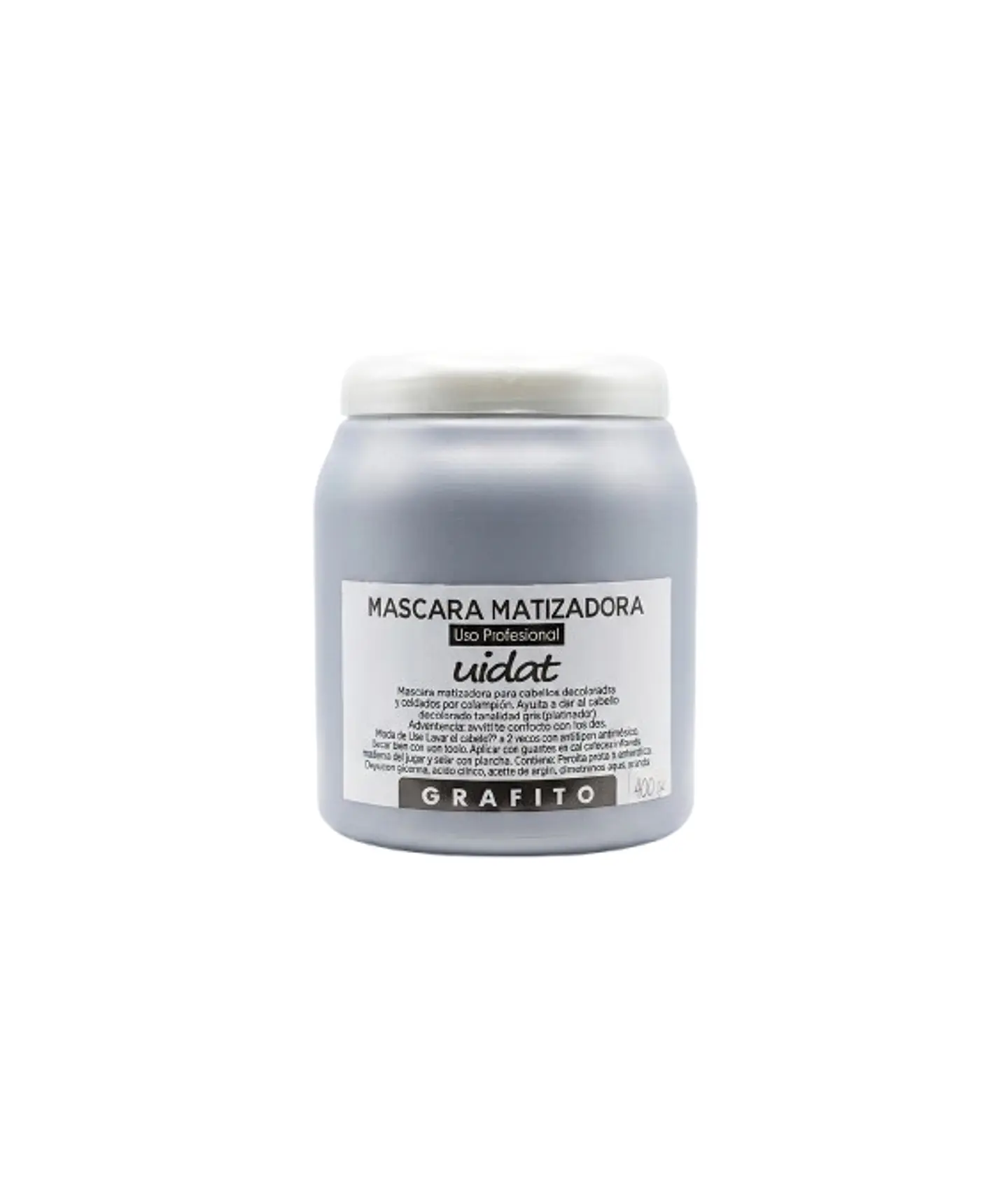 UIDAT mascara matizadora grafito 400ml 1