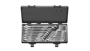 JGO. LLAVES PTA.-CORONA 6-24 MM. 16 PZS.