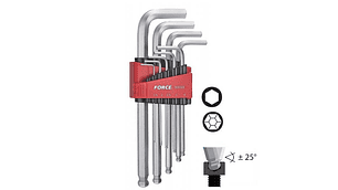  JGO. LLAVES ALLEN 1.5-10 MM. B/LARGA 