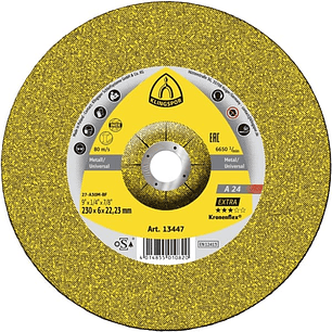 DISCO DE FIBRA CERAMICO FS964 ACT 115X22 GR. 24 25 PZA