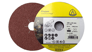 5 PACK  5 UDS  DISCO FIBRA CS561 115X22  GR. 80 C/U