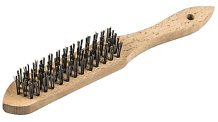 ESCOBILLA ACERO BH600 125X25X290  5 HILERAS  ACERO (12 PZA)