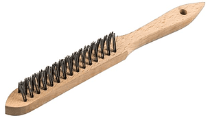 ESCOBILLA ACERO BHK600 125X25X290 3 HILERAS EN V  ACERO (12 PZA)