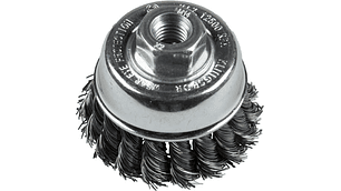 GRATA COPA BT600Z TRENZADA ACERO 100MM / M14