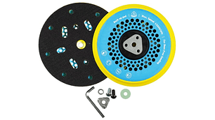 PLATO DE SOPORTE HST545  LIJA VELCRO  150 MM  ROSCA M8-5/16 SOFT