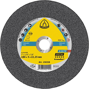DISCO CORTE A24TZ SPECIAL 115X2,5X22 C.E (25 PZA)