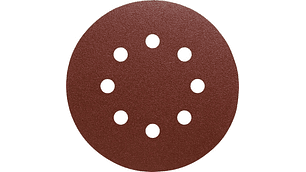 DISCO  LIJA VELCRO  125MM PS22K GR.150 S/AGUJERO (50 PZA)