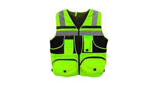 CHALECO GEOLOGO ORBIT AMARILLO