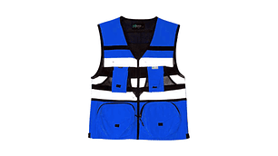 CHALECO GEÓLOGO ORBIT PLUS AZUL