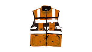CHALECO GEÓLOGO ORBIT PRO NARANJO