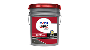 MOBIL SUPER 1000 20W-50, BALDE DE 19LT