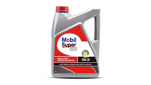 MOBIL SUPER 1000 10W-30, 4 UNIDADES DE 4LT