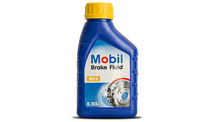 MOBIL BRAKE FLUID DOT-4, 24 UNIDADES DE 355CC