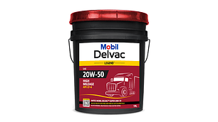 MOBIL DELVAC LEGEND 20W-50 HIGH MILEAGE, BALDE DE 19LTS