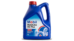 MOBILUBE HD PLUS 80W-90, 4 UNIDADES DE 4LT