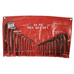 JGO. LLAVES ALLEN 1/16