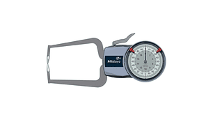 MEDIDOR EXTERIOR 0-20 MM. C/RELOJ (209-601)