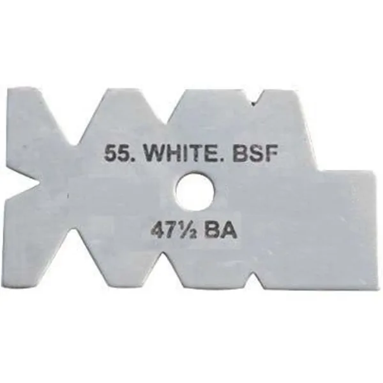 PLANTILLA PARA ROSCAS #393 55ºW 47.5º BSF (2212/3)