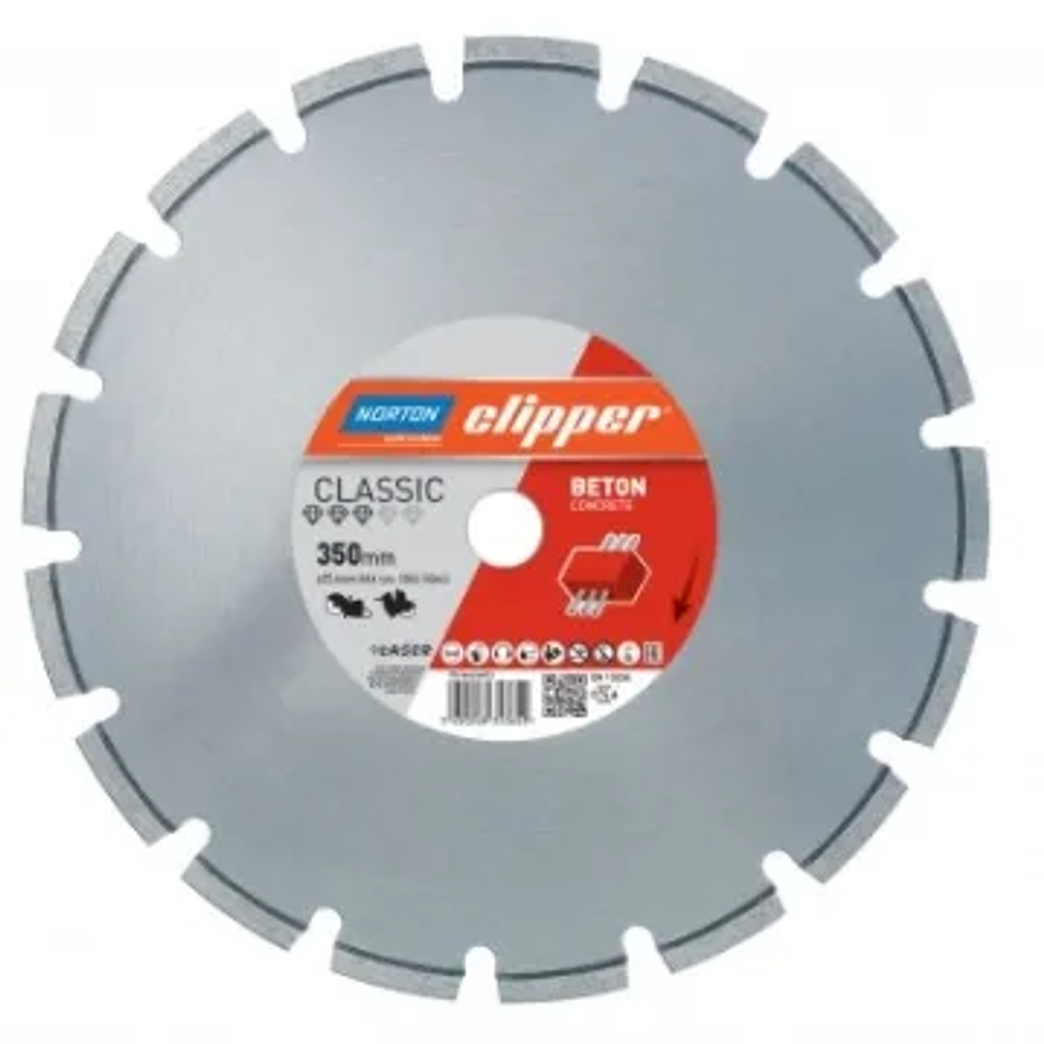 DISCO CORTE DIAM EXT BETON 350X25,4 (70184647790)