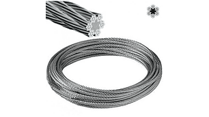 CABLE ACERO GALV.(MT) 6X7X5 MM. (6X7X5)