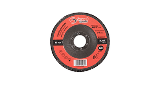 DISCO DE LIJA TRASLAPADO 4 1/2