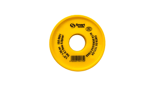 TEFLON (ROLLO) 1/2 X 40 MT AMARILLO P/GAS