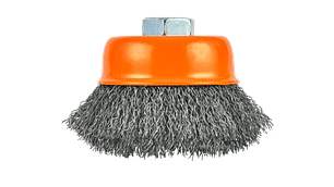 GRATA COPA CONICA ACERO ONDULADO 3