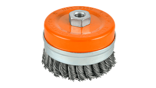 GRATA COPA CONICA ACERO TRENZADO 4