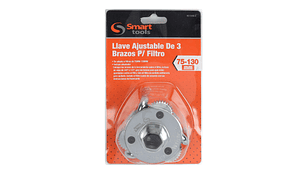 LLAVE AJUSTABLE DE 3 BRAZOS P/ FILTRO 64-120MM