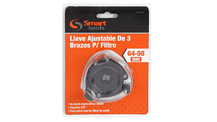 LLAVE AJUSTABLE DE 3 BRAZOS P/ FILTRO 64-96MM