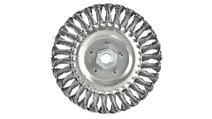 GRATA CIRCULAR ACERO TRENZADO 6