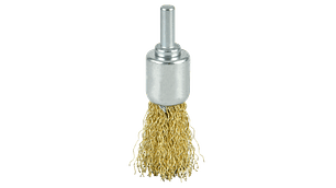 GRATA TIPO BROCHA ACERO ONDULADO 3/4