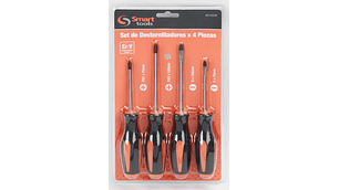 JGO. DESTORNILLADORES PH/PL 4 PZS. CR-V