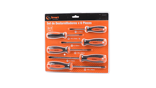 JGO. DESTORNILLADORES PH/PL 6 PZS. CR-V