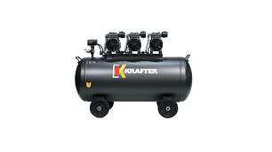 COMPRESOR LIBRE DE ACEITE  1.1kw X3  200L 6HP