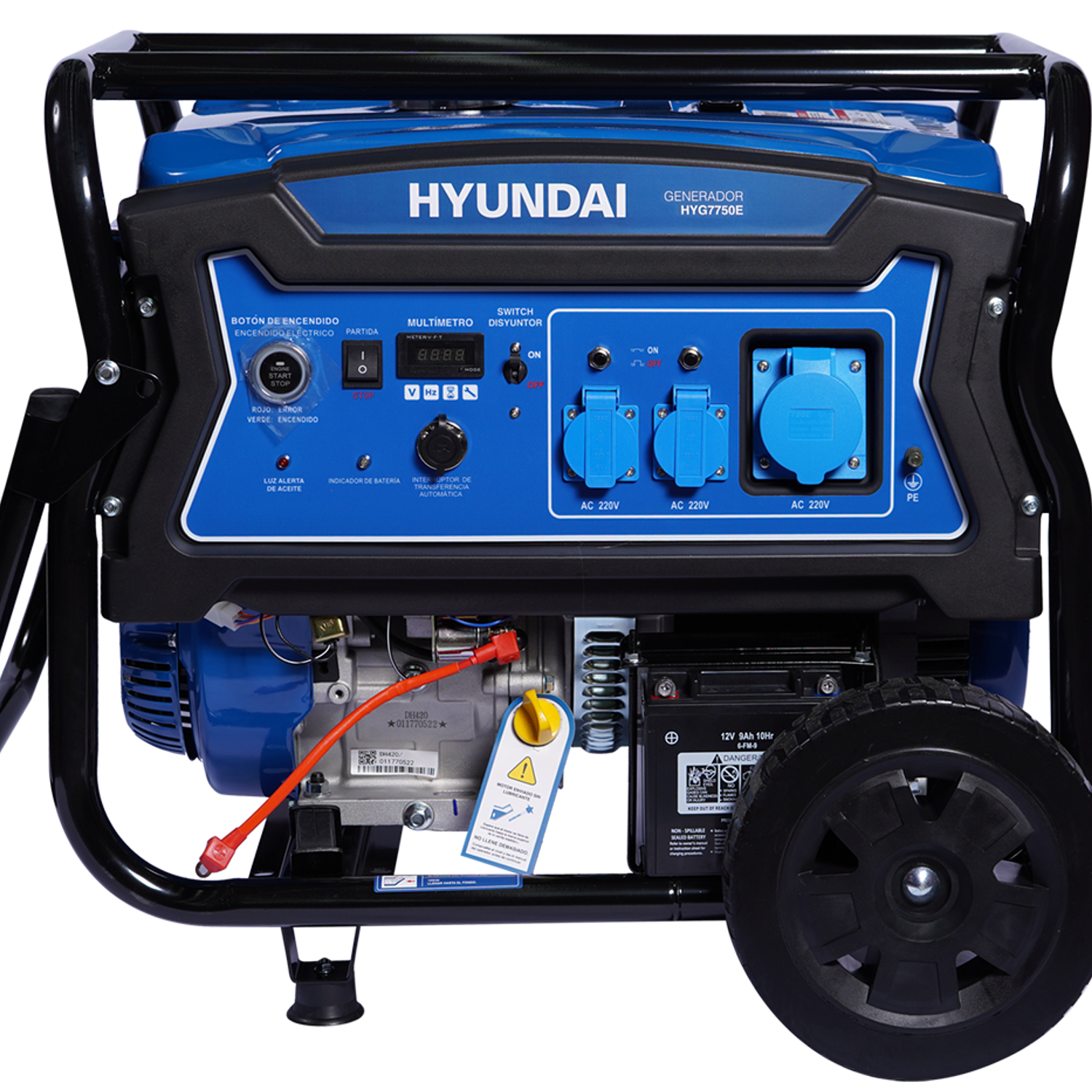 GENERADOR GASOLINA 5.5KW 1