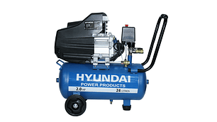 COMPRESOR HYUNDAI MONOFÁSICO 2HP 24L 115PSI DIRECTO