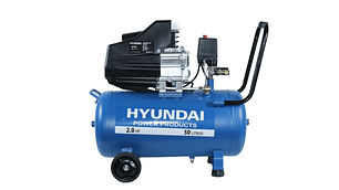 COMPRESOR HYUNDAI MONOFÁSICO 2HP 50L 115PSI DIRECTO