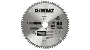 DISCO SIERRA 10 80D  P/AL (DWA03210)