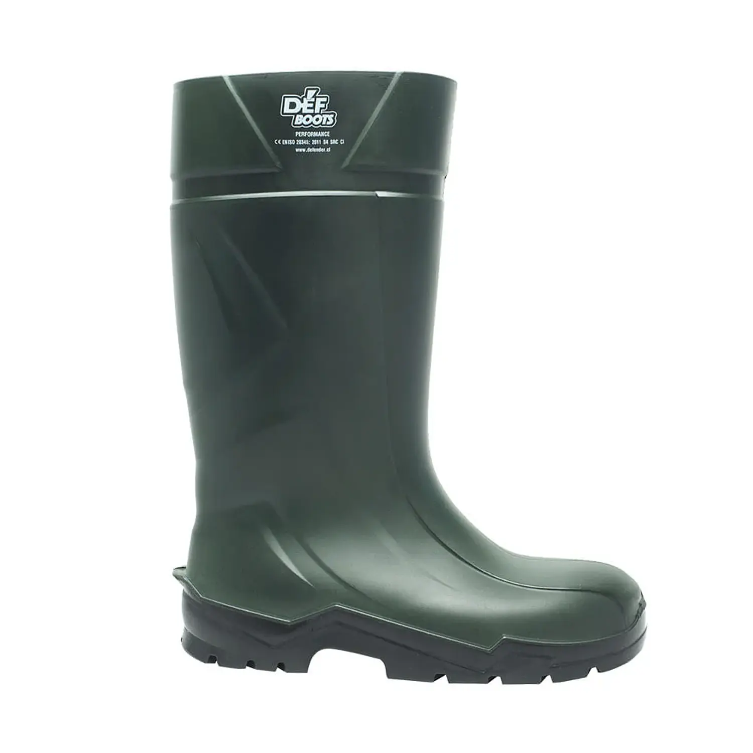 BOTA SEGURIDAD DEFENDER PERFOMANCE PU VERDE CPP DF 740 1