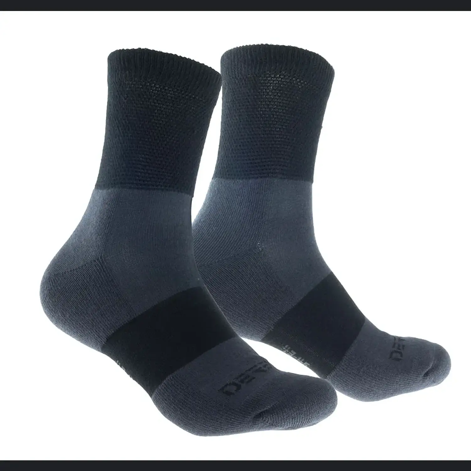 CALCETIN TERAPEUTICO DIABETICO BLACK HOMBRE - CREW