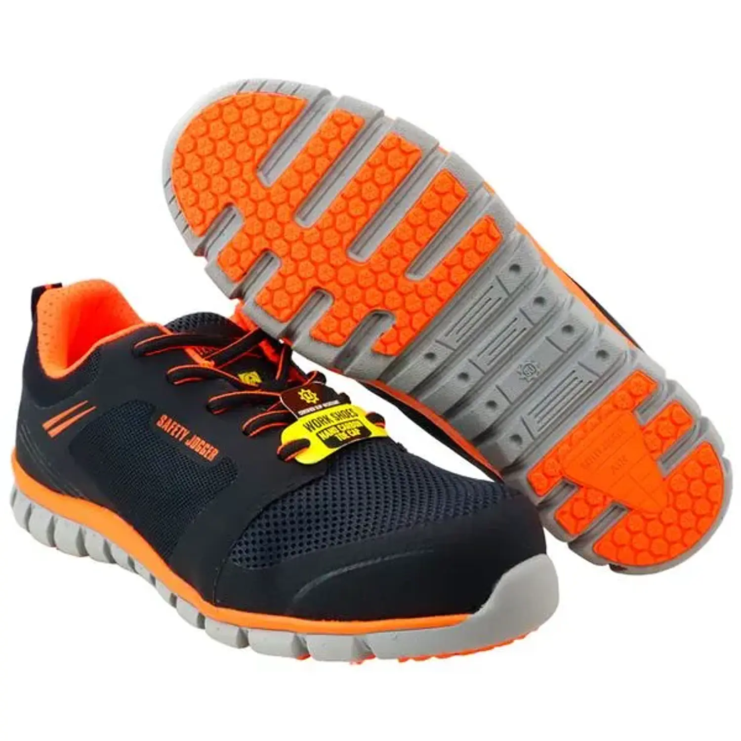 CALZADO SEGURIDAD SAFETY JOGGER LIGERO NARANJO 3