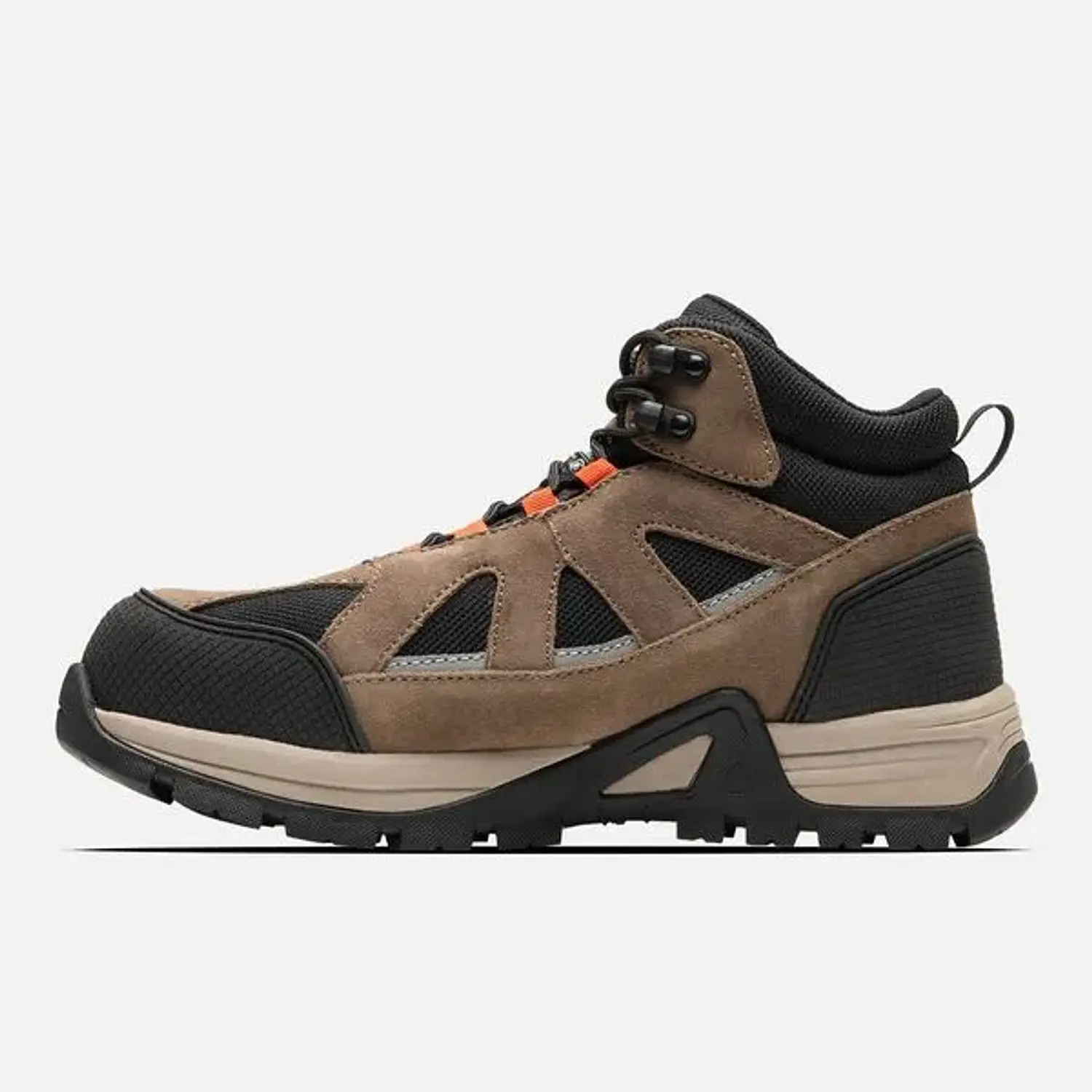 CALZADO SEGURIDAD LIPPI PRO WORK HOMBRE VENTUS MID CAFÉ OSCURO 3